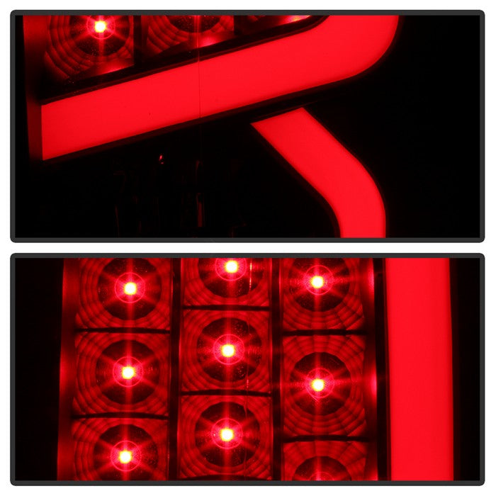 SPYDER xTune 14-16 Toyota Tundra Light Bar LED Tail Lights - Black Smoked (ALT-JH-TTU14-LED-BSM) 9040450