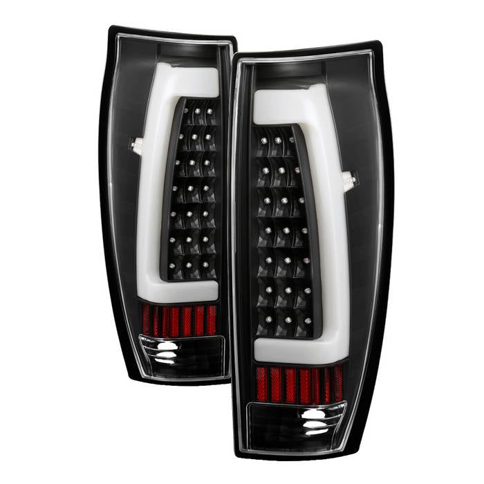 SPYDER xTune 02-06 Chevrolet Avalanche LED Tail Lights - Black (ALT-ON-CAV02-LED-BK) 9043956