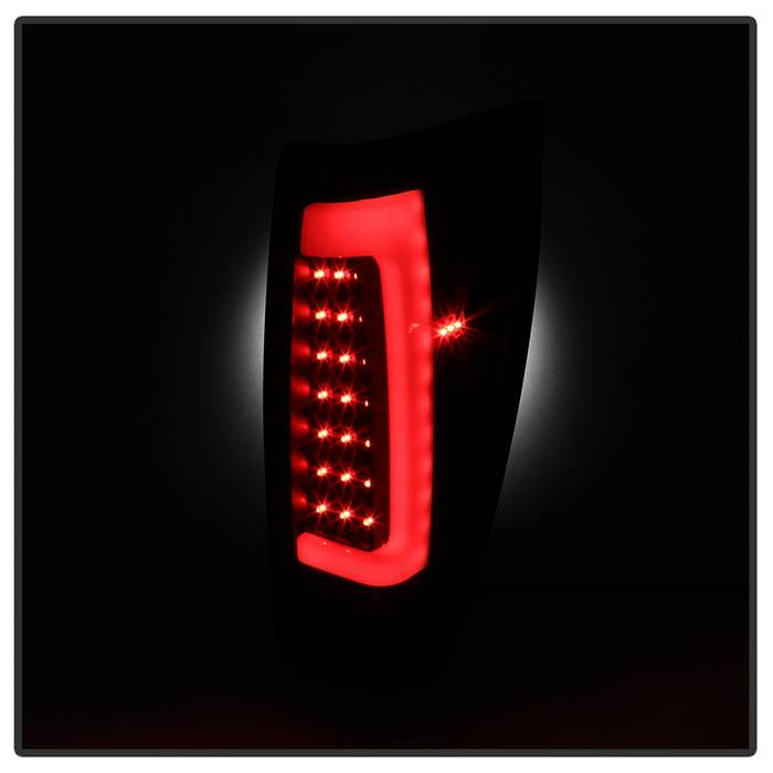 SPYDER xTune 02-06 Chevrolet Avalanche LED Tail Lights - Black (ALT-ON-CAV02-LED-BK) 9043956
