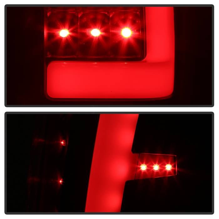 SPYDER xTune 02-06 Chevrolet Avalanche LED Tail Lights - Black (ALT-ON-CAV02-LED-BK) 9043956