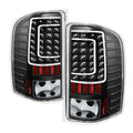 SPYDER Xtune Chevy Silverado 07-13 LED Tail Lights Black ALT-ON-CS07-LED-BK 5079749