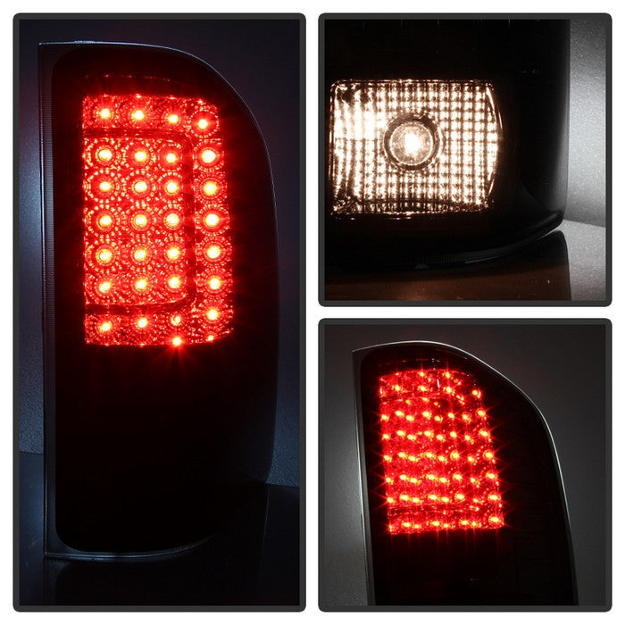 SPYDER Xtune Chevy Silverado 07-13 LED Tail Lights Smoke ALT-ON-CS07-LED-SM 5079770