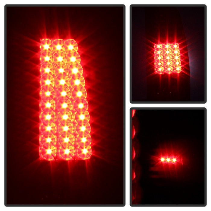 SPYDER Xtune Chevy Silverado 1500/2500/3500 99-02 LED Tail Lights Black Smoke ALT-ON-CS99-LED-BSM 5081131
