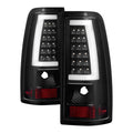 SPYDER xTune Chevy Silverado 1500/2500/3500 99-02 / Version 3 Tail Lights Black ALT-ON-CS99V3-LBLED-BK 9038761