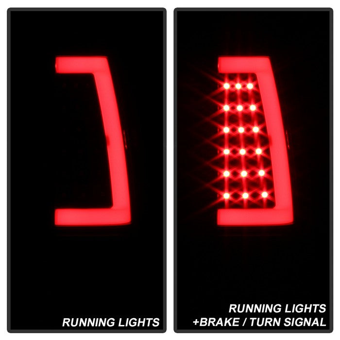 SPYDER xTune Chevy Silverado 1500/2500/3500 99-02 / Version 3 Tail Lights Black ALT-ON-CS99V3-LBLED-BK 9038761
