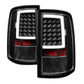 SPYDER xTune 09-18 Dodge Ram 1500 (Incandescent Model) LED Tail Lights - Blk (ALT-ON-DR09-LBLED-BK) 5082206