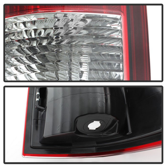 SPYDER xTune Dodge Ram 1500 09-16 LED Tail Lights Incandescent Model Only - Red Clear ALT-ON-DR09-LBLED-RC 5082213