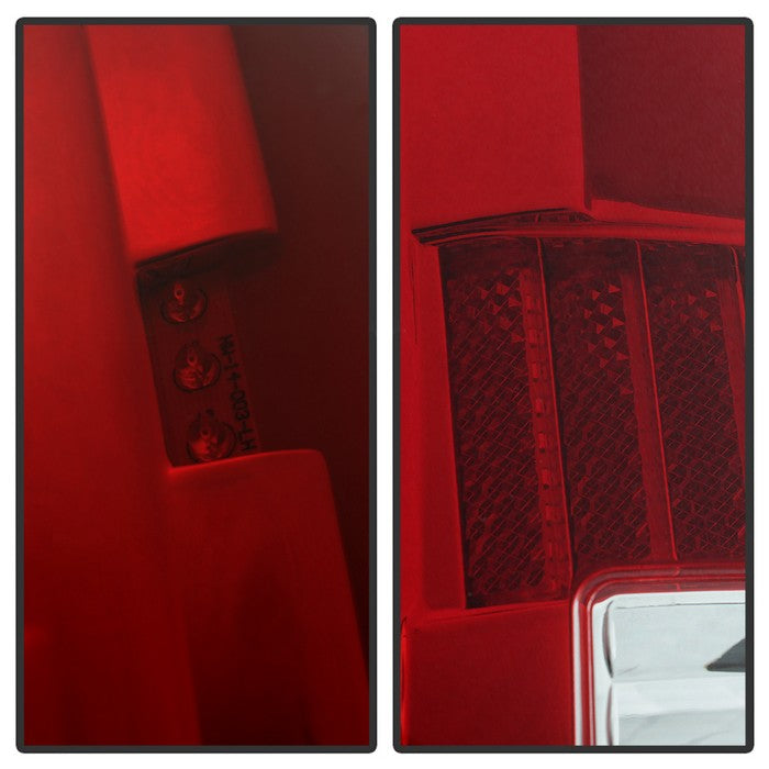 SPYDER xTune Dodge Ram 1500 09-16 LED Tail Lights Incandescent Model Only - Red Clear ALT-ON-DR09-LBLED-RC 5082213