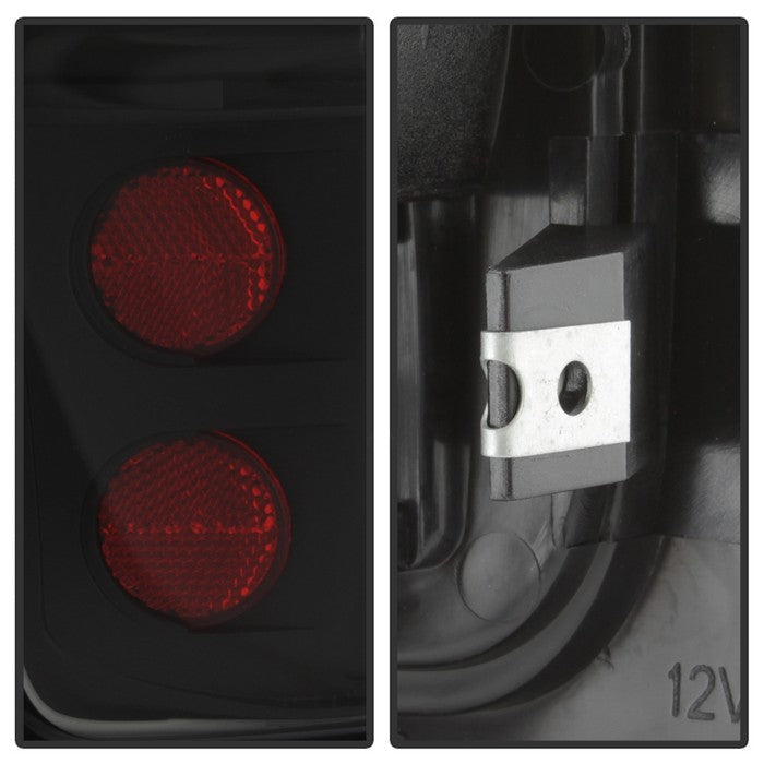 SPYDER Xtune Dodge Ram 1500/2500/3500 94-01 Euro Style Tail Lights Black ALT-ON-DRAM94-BK 5012753