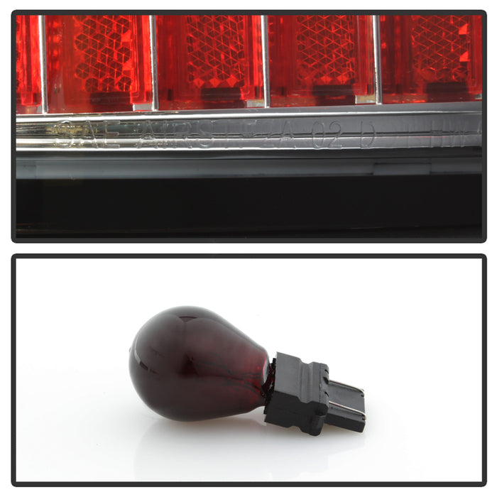 SPYDER Xtune Dodge Ram 1500/2500/3500 94-01 Euro Style Tail Lights Chrome ALT-ON-DRAM94-C 5012760