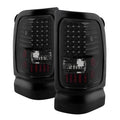 SPYDER Xtune Dodge Ram 1500 94-01 / Ram 2500/3500 94-02 LED Tail Lights Black Smoke ALT-ON-DRAM94-LED-BSM 5081155