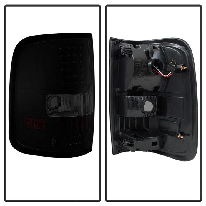 SPYDER Xtune Ford F150 Styleside 04-08 LED Tail Lights Black Smoke ALT-ON-FF15004-LED-BSM 5081162