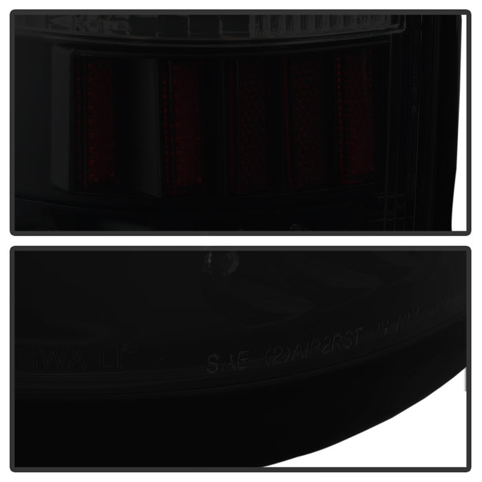 SPYDER Xtune Ford F150 Styleside 04-08 LED Tail Lights Black Smoke ALT-ON-FF15004-LED-BSM 5081162