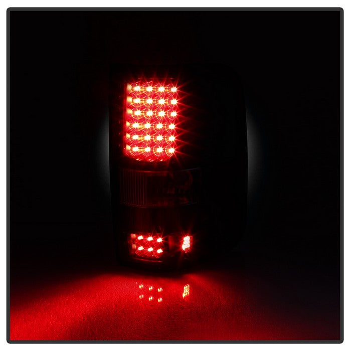 SPYDER Xtune Ford F150 Styleside 04-08 LED Tail Lights Black Smoke ALT-ON-FF15004-LED-BSM 5081162