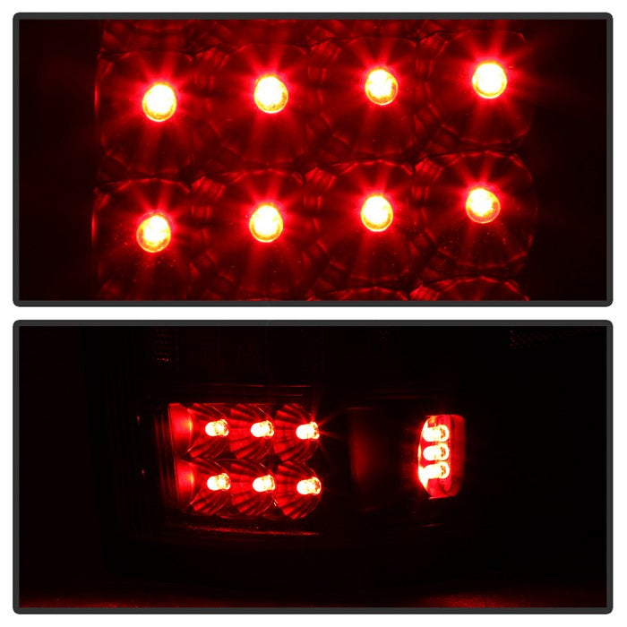SPYDER Xtune Ford F150 Styleside 04-08 LED Tail Lights Black Smoke ALT-ON-FF15004-LED-BSM 5081162