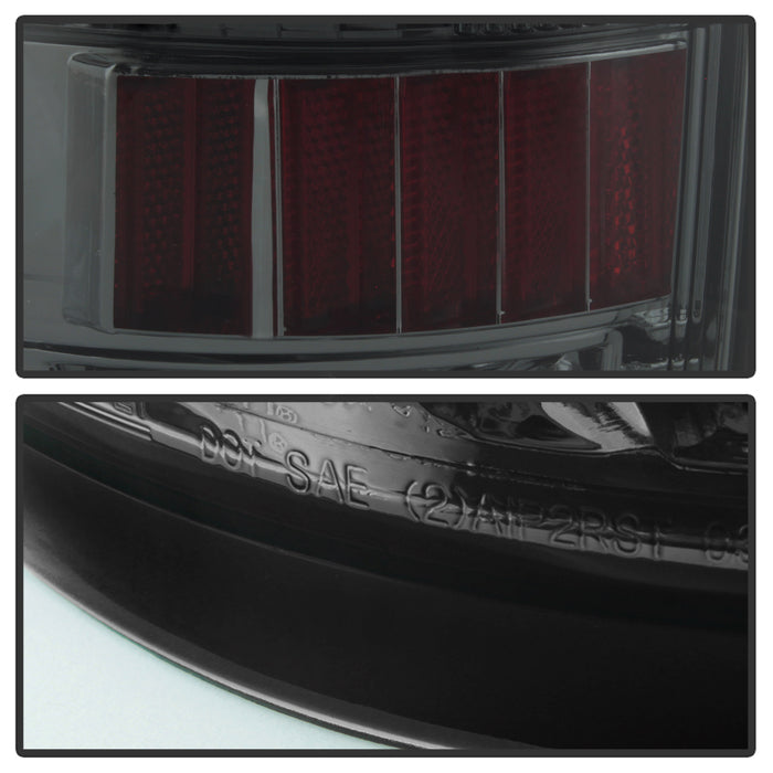 SPYDER Xtune Ford F150 Styleside 04-08 (Not Fit Heritage & SVT) LED Tail Lights Smoke ALT-ON-FF15004-LED-SM 5012920
