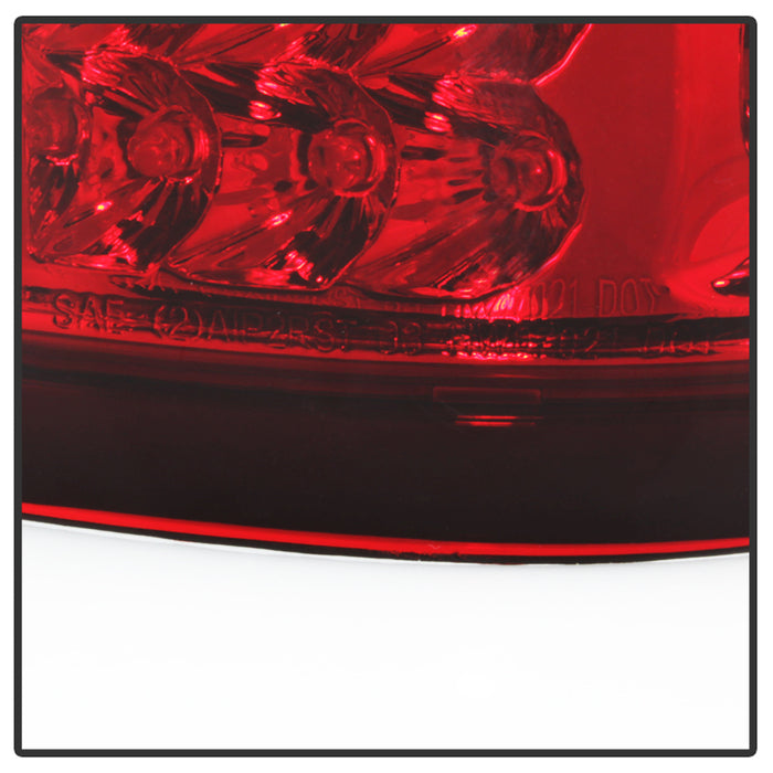 SPYDER xTune 04-08 Ford F150 (Not Heritage/SVT) V.3 LED Tail Lights Red Clear (ALT-ON-FF15004G3LB-LBLED-RC) 9040351