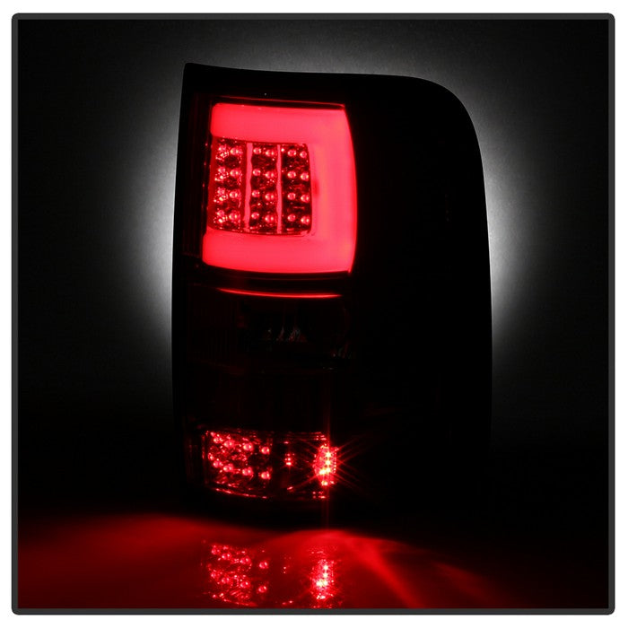 SPYDER xTune 04-08 Ford F150 (Not Heritage/SVT) V.3 LED Tail Lights Red Clear (ALT-ON-FF15004G3LB-LBLED-RC) 9040351