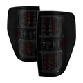 SPYDER xTune Ford F150 09-14 LED Tail Lights - Black ALT-ON-FF15009-LBLED-SM 5082183