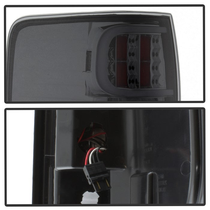 SPYDER xTune Ford F150 09-14 LED Tail Lights - Black ALT-ON-FF15009-LBLED-SM 5082183