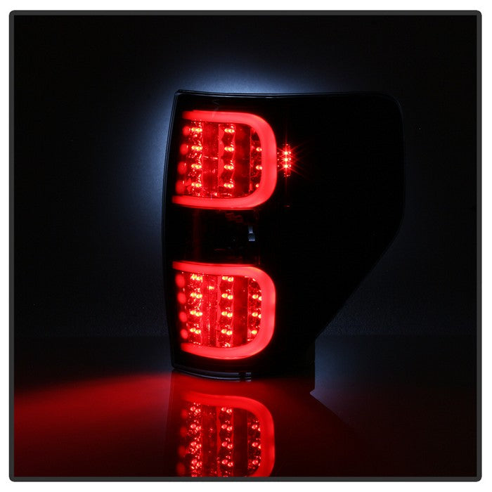 SPYDER xTune Ford F150 09-14 LED Tail Lights - Black ALT-ON-FF15009-LBLED-SM 5082183