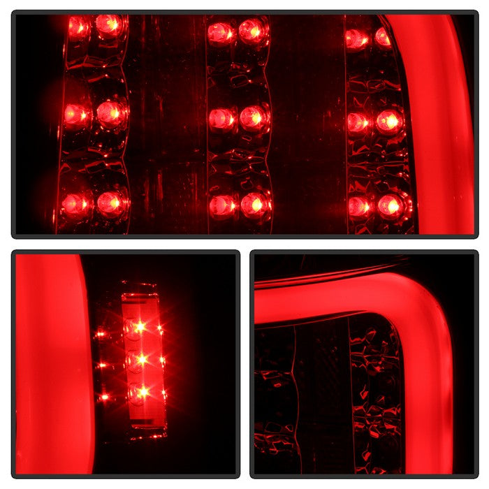 SPYDER xTune Ford F150 09-14 LED Tail Lights - Black ALT-ON-FF15009-LBLED-SM 5082183