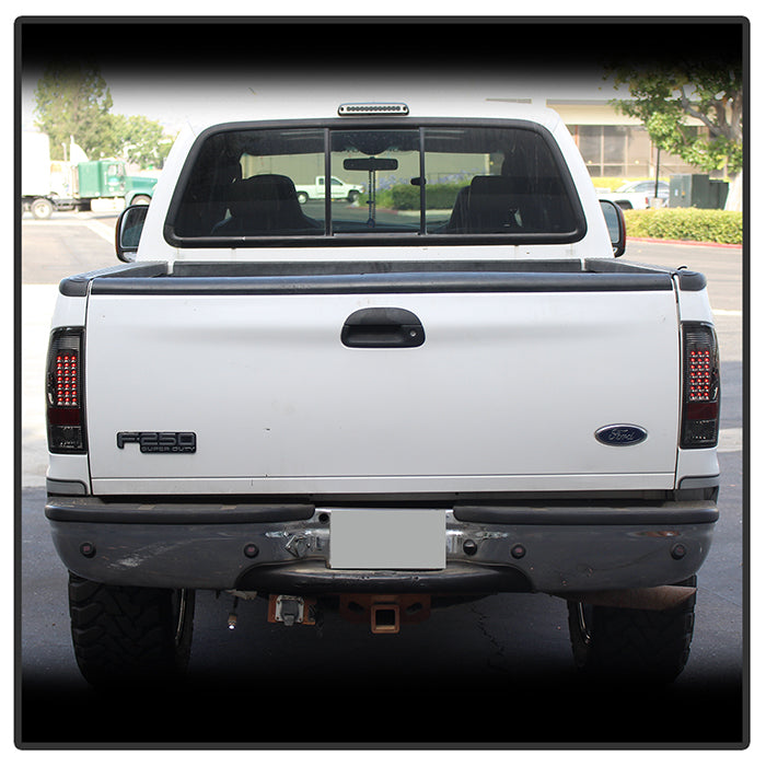 SPYDER Xtune Ford F150 Styleside 97-03 / F250/350/450/550 99-07 LED Tail Lights Smoke ALT-ON-FF15097-LED-SM 5012968