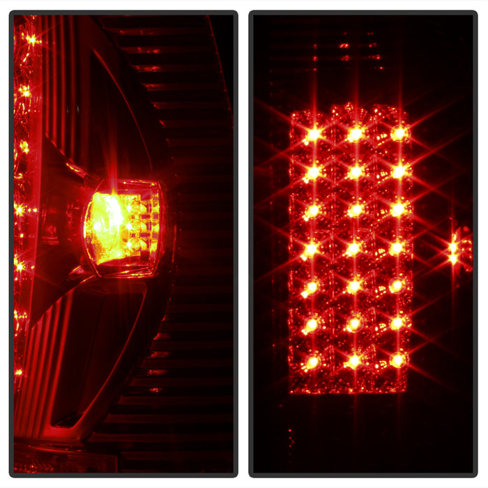 SPYDER Xtune Ford F150 Styleside 97-03 / F250/350/450/550 99-07 LED Tail Lights Smoke ALT-ON-FF15097-LED-SM 5012968