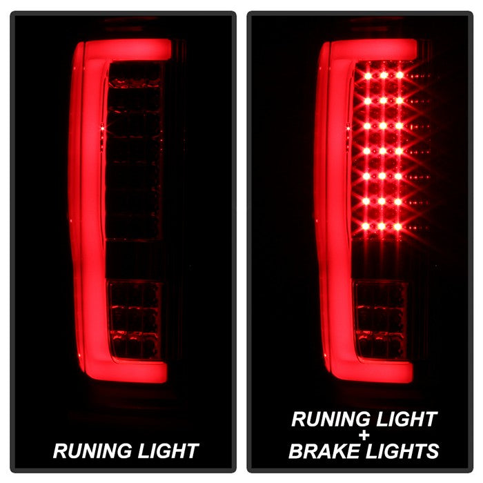 SPYDER xTune 17-18 Ford F-250 SD (Excl LED Models) LED Tail Lights - Red Clear (ALT-ON-FS17-LBLED-RC) 9041624