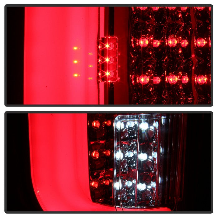 SPYDER xTune 17-18 Ford F-250 SD (Excl LED Models) LED Tail Lights - Red Clear (ALT-ON-FS17-LBLED-RC) 9041624