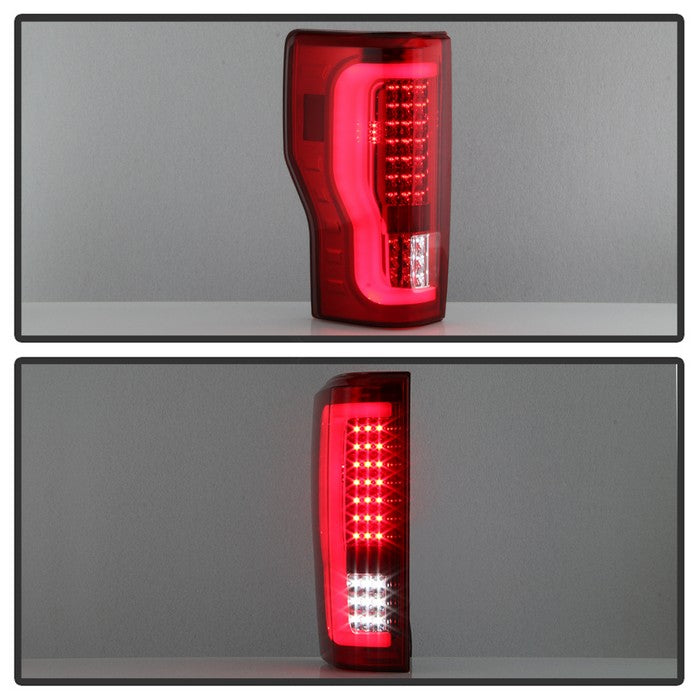 SPYDER xTune 17-18 Ford F-250 SD (Excl LED Models) LED Tail Lights - Red Clear (ALT-ON-FS17-LBLED-RC) 9041624