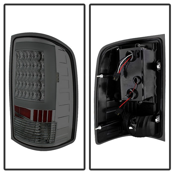 SPYDER Xtune GMC Sierra 07-13 LED Tail Lights Smoke ALT-ON-GS07-G2-LED-SM 5081599