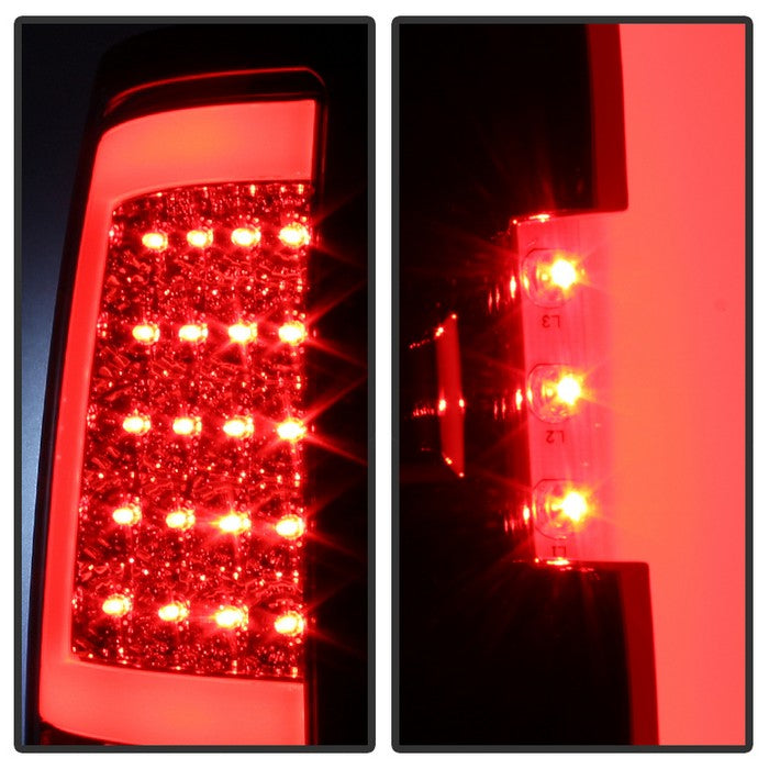 SPYDER Xtune GMC Sierra 07-13 LED Tail Lights Smoke ALT-ON-GS07-G2-LED-SM 5081599