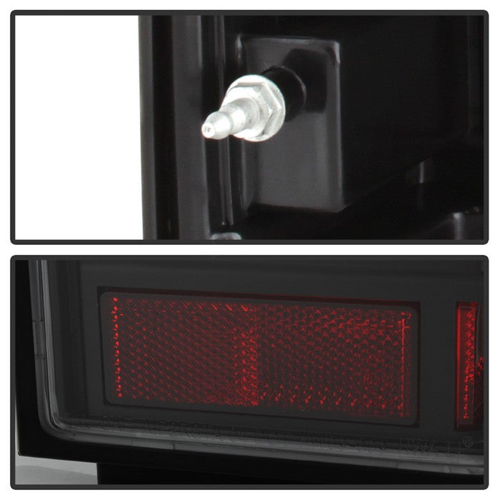 SPYDER Xtune Hummer H3 06-09 ( Non H3T ) LED Tail Lights Black ALT-ON-HH306-LED-BK 5017697