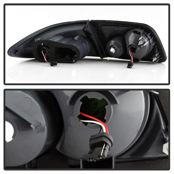 SPYDER xTune Mazda 6 03-08 4/5DR (Not Fit Wagon) LED Tail Lights - Black (ALT-ON-M603-LED-BK) 5013101