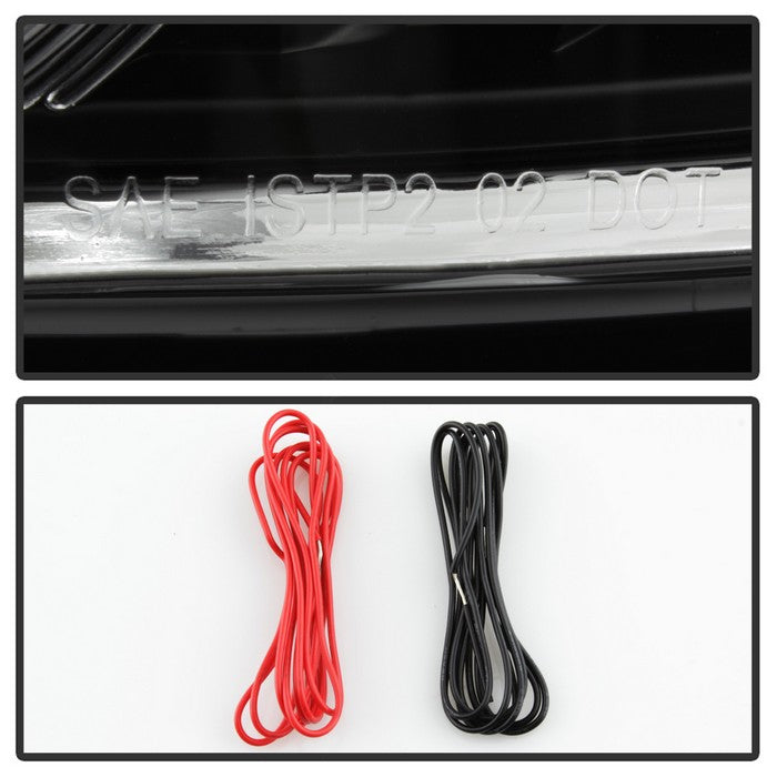 SPYDER xTune Mazda 6 03-08 4/5DR (Not Fit Wagon) LED Tail Lights - Black (ALT-ON-M603-LED-BK) 5013101