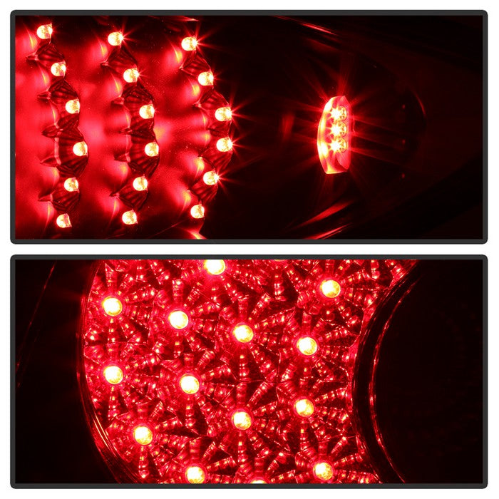 SPYDER xTune Mazda 6 03-08 4/5DR (Not Fit Wagon) LED Tail Lights - Black (ALT-ON-M603-LED-BK) 5013101