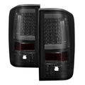 SPYDER xTune 04-15 Nissan Titan Light Bar LED Tail Lights - Smoke (ALT-ON-NTI04-LBLED-SM) 9038549