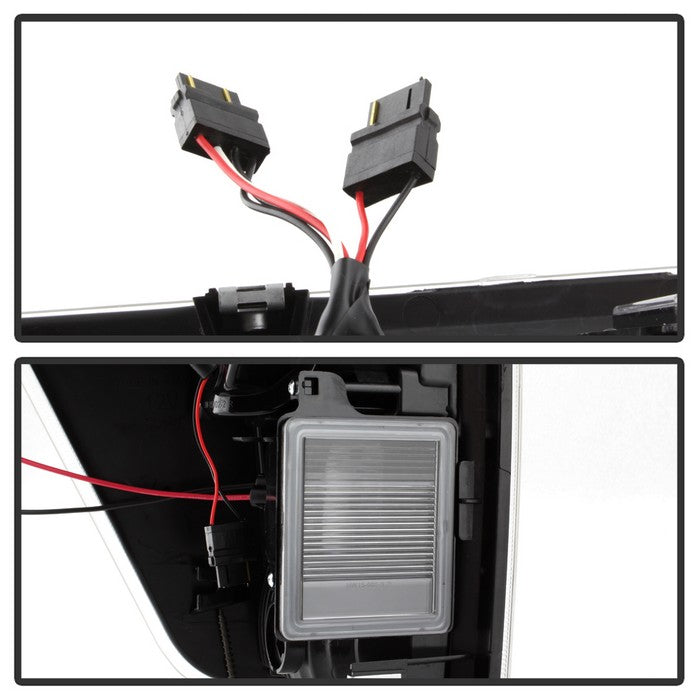 SPYDER xTune 04-15 Nissan Titan Light Bar LED Tail Lights - Smoke (ALT-ON-NTI04-LBLED-SM) 9038549