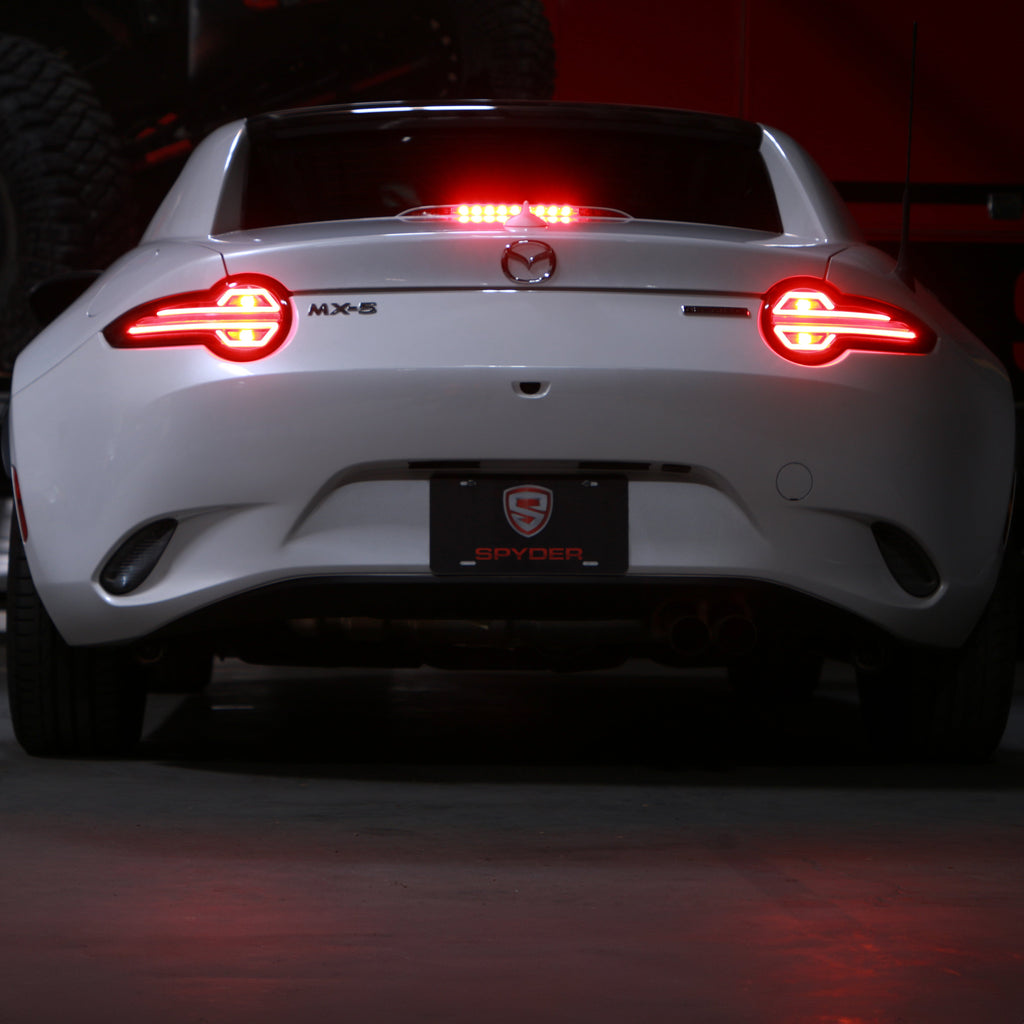 SPYDER 16-20 Mazda Miata MX-5 LED Tail Lights - Black (ALT-YD-MMI16-LED-BK) 5088437