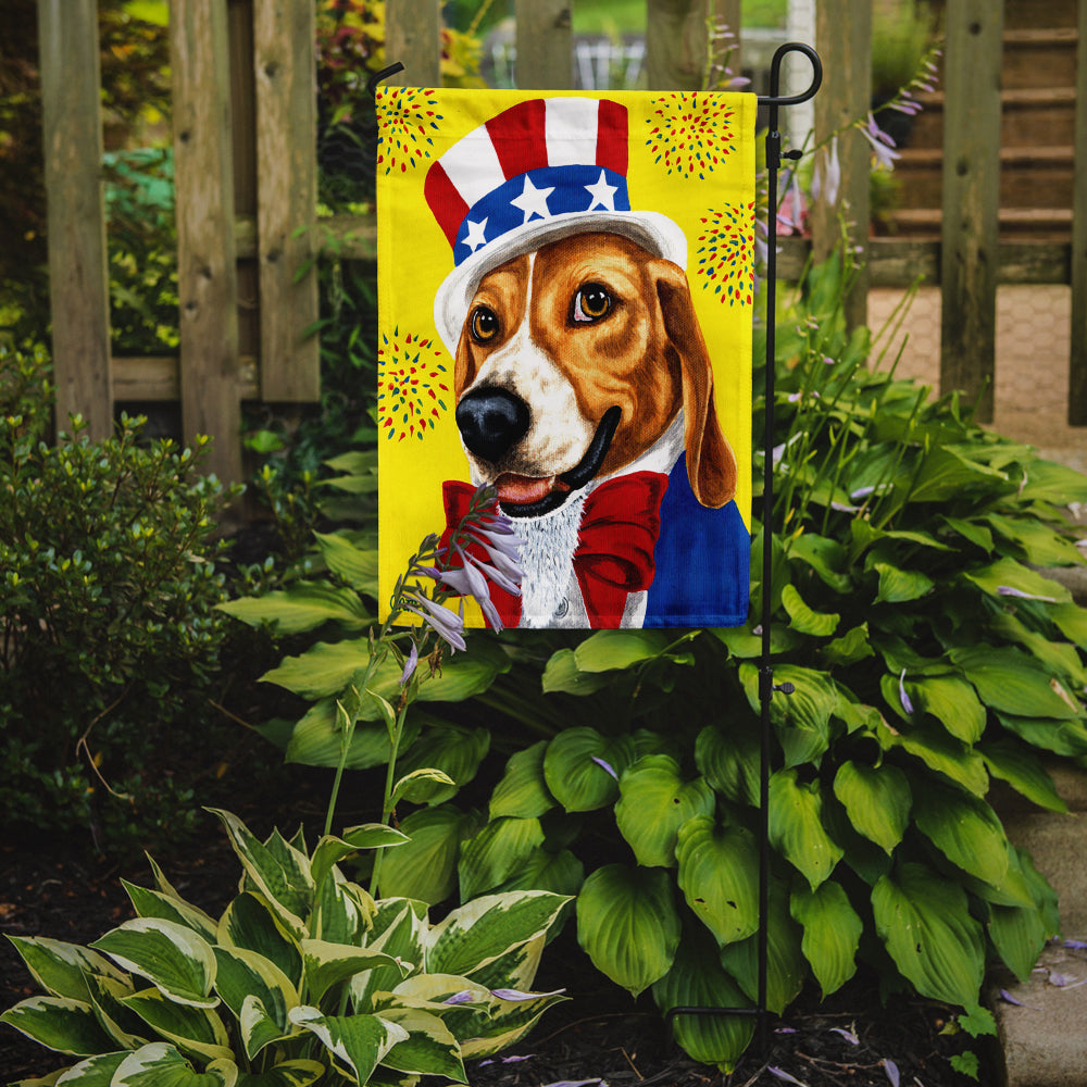 Unble Sam's USA Beagle Garden Flag Mailbox Decorative Yard Banner Outside Patio Artwork for Flower Beds, Garden Size, Multicolor