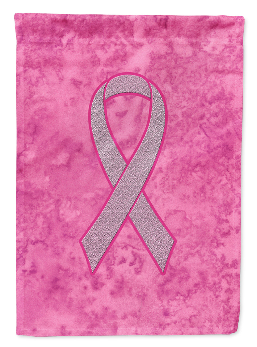 Pink Ribbon for Breast Cancer Awareness Garden Flag Mailbox Decorative Yard Banner Outside Patio Artwork for Flower Beds, Garden Size, Multicolor