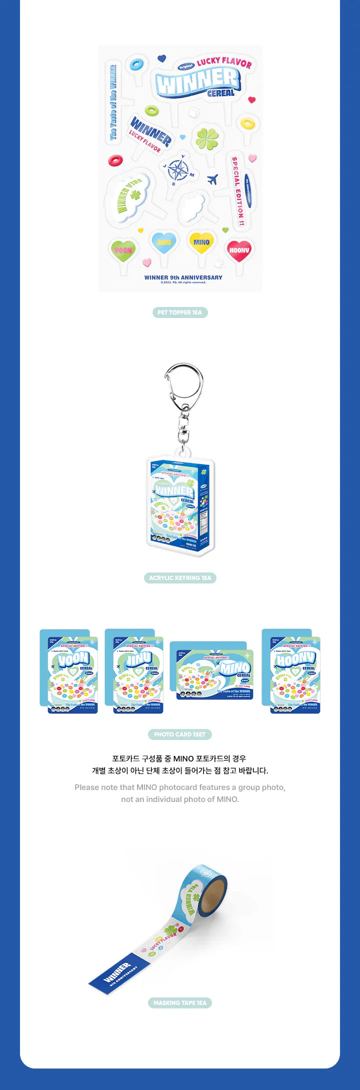 Winner - 10th Anniversary Official MD Cereal Deco Kit
