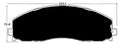 Porterfield Brake Pads for 2014 FORD F250 Pickup 3/4 Ton 2WD