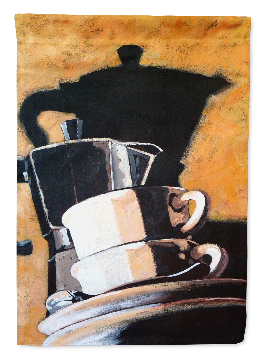 Coffee II by Roy Avis Garden Flag Mailbox Decorative Yard Banner Outside Patio Artwork for Flower Beds, Garden Size, Multicolor