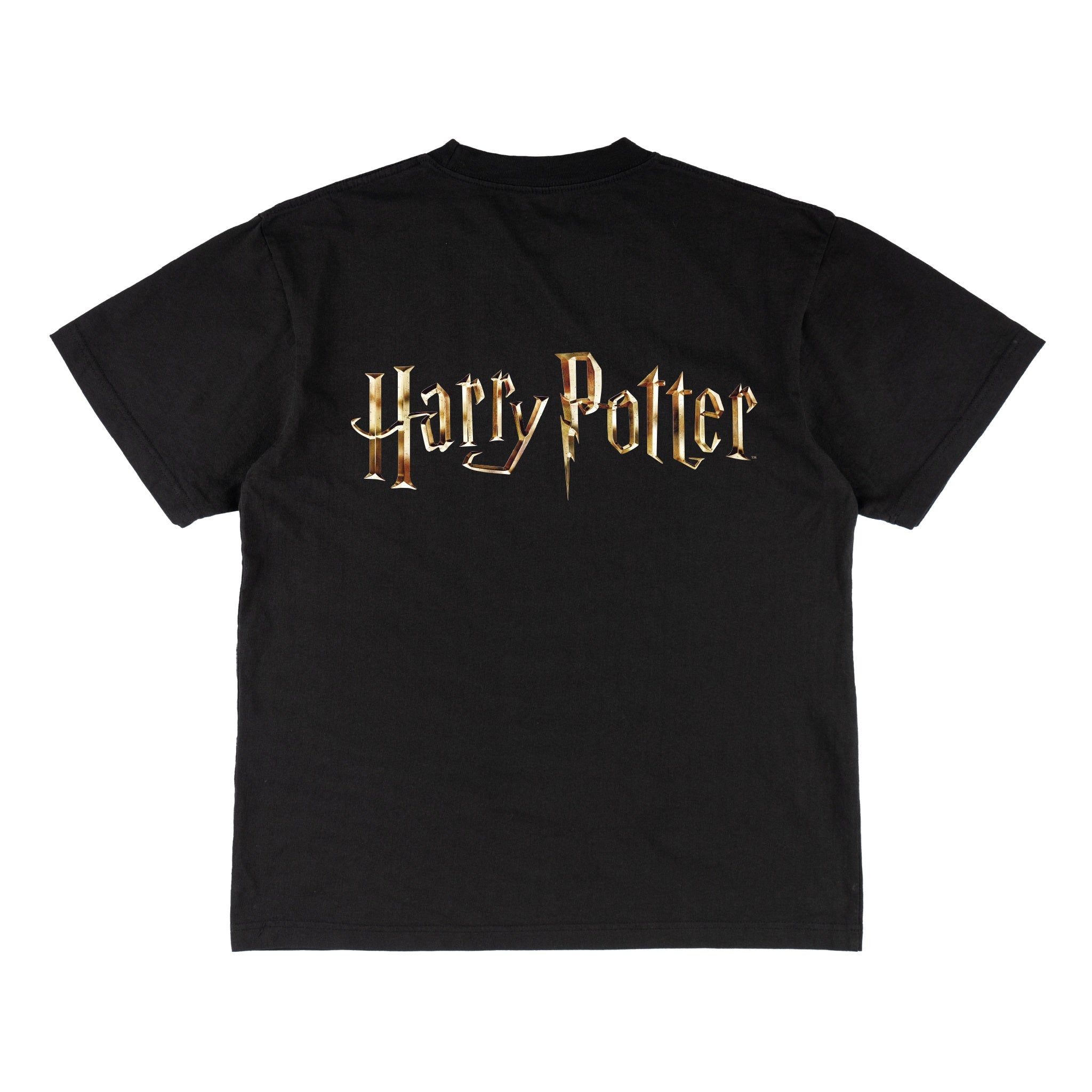 Welcome x Harry Potter Arrival Boxy Garment-Dyed Tee - Black