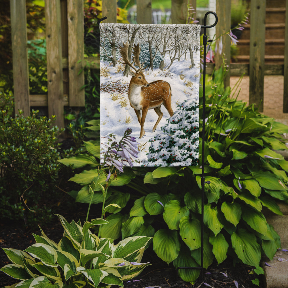 Fallow Buck Deer Garden Flag Mailbox Decorative Yard Banner Outside Patio Artwork for Flower Beds, Garden Size, Multicolor
