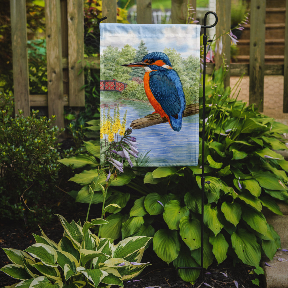 Kingfisher Garden Flag Mailbox Decorative Yard Banner Outside Patio Artwork for Flower Beds, Garden Size, Multicolor