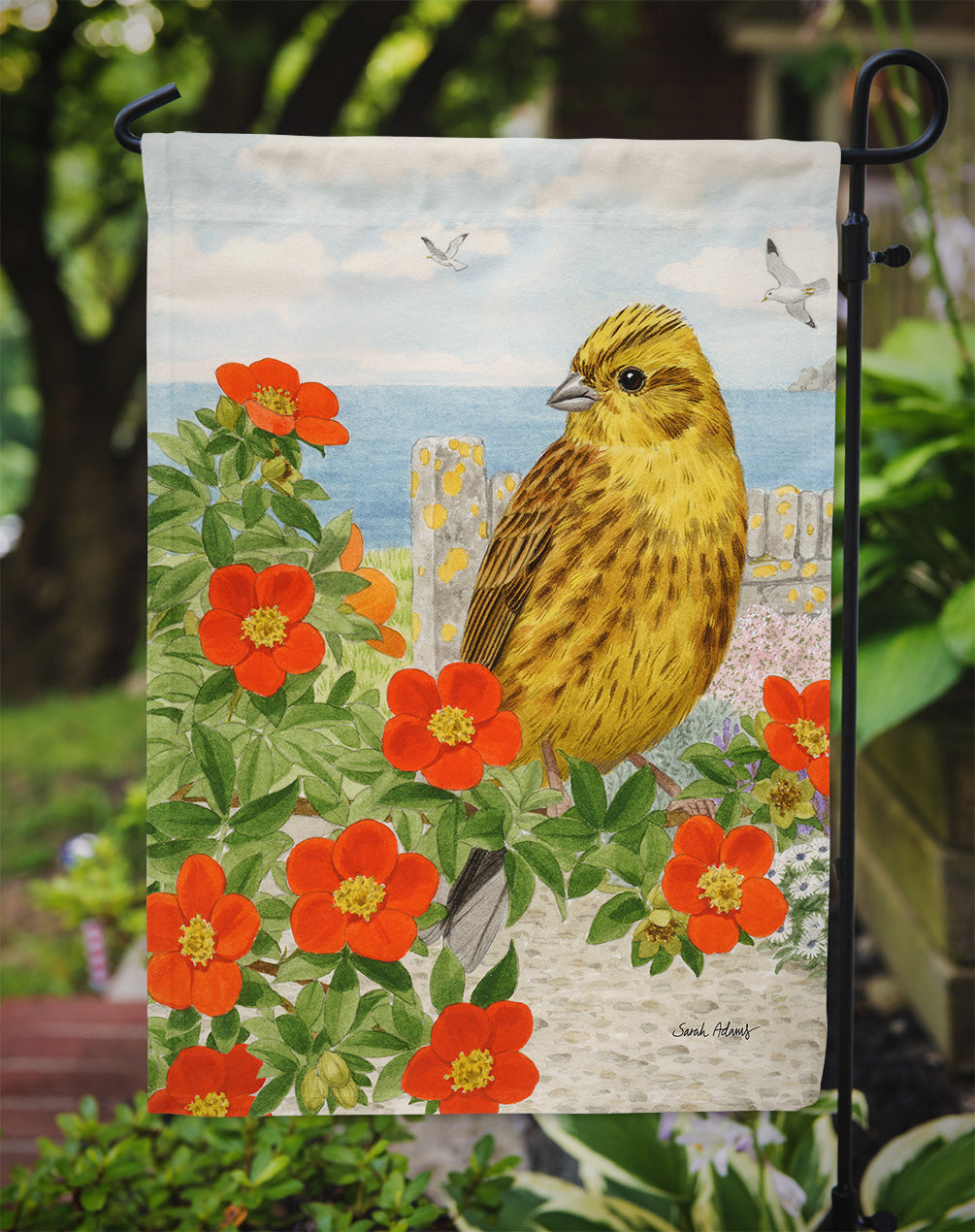 Yellowhammer Garden Flag Mailbox Decorative Yard Banner Outside Patio Artwork for Flower Beds, Garden Size, Multicolor