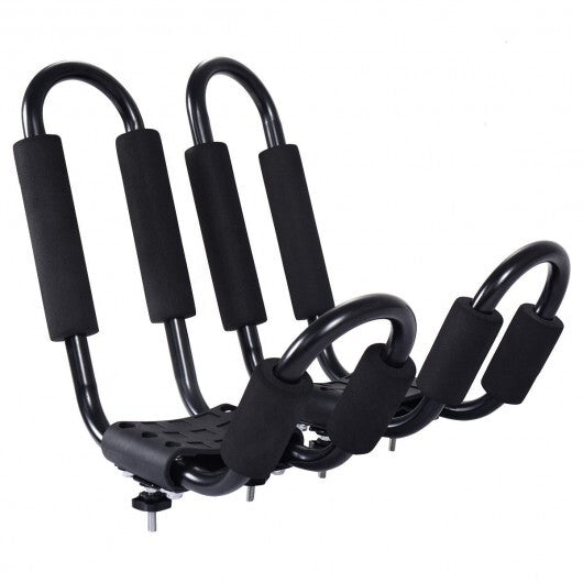 2 Pairs Canoe Boat Kayak Roof Rack with 4 straps